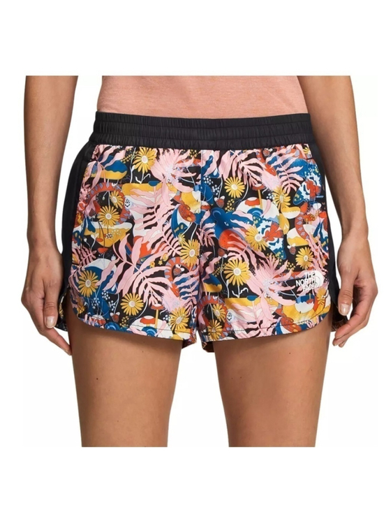 The North Face Pants - Womens The North Face hydrenaline black pink floral shorts ws63